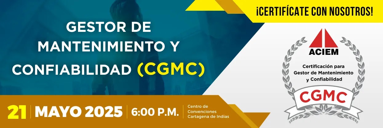 Examen para certificación en Confiabilidad CGMC - ACIEM